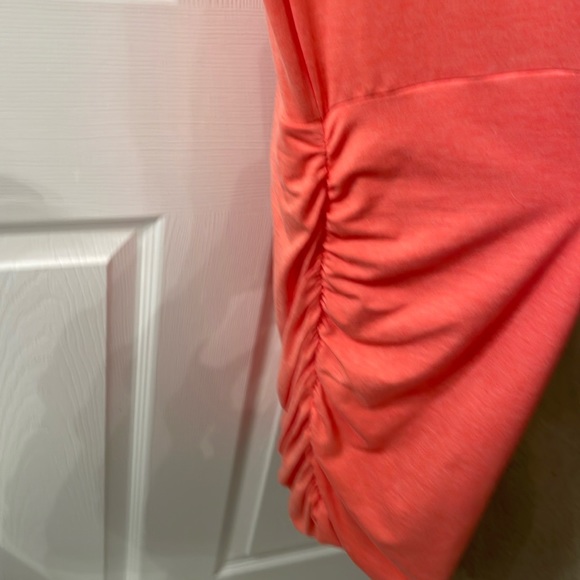 XS Athleta dress - raunched sides - coral - Picture 3 of 3